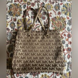 Michael Kors Brown Tote Bag Purse Handbag